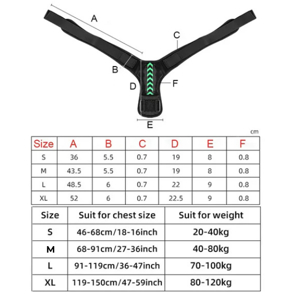 Unisex Adjustable Posture Corrector