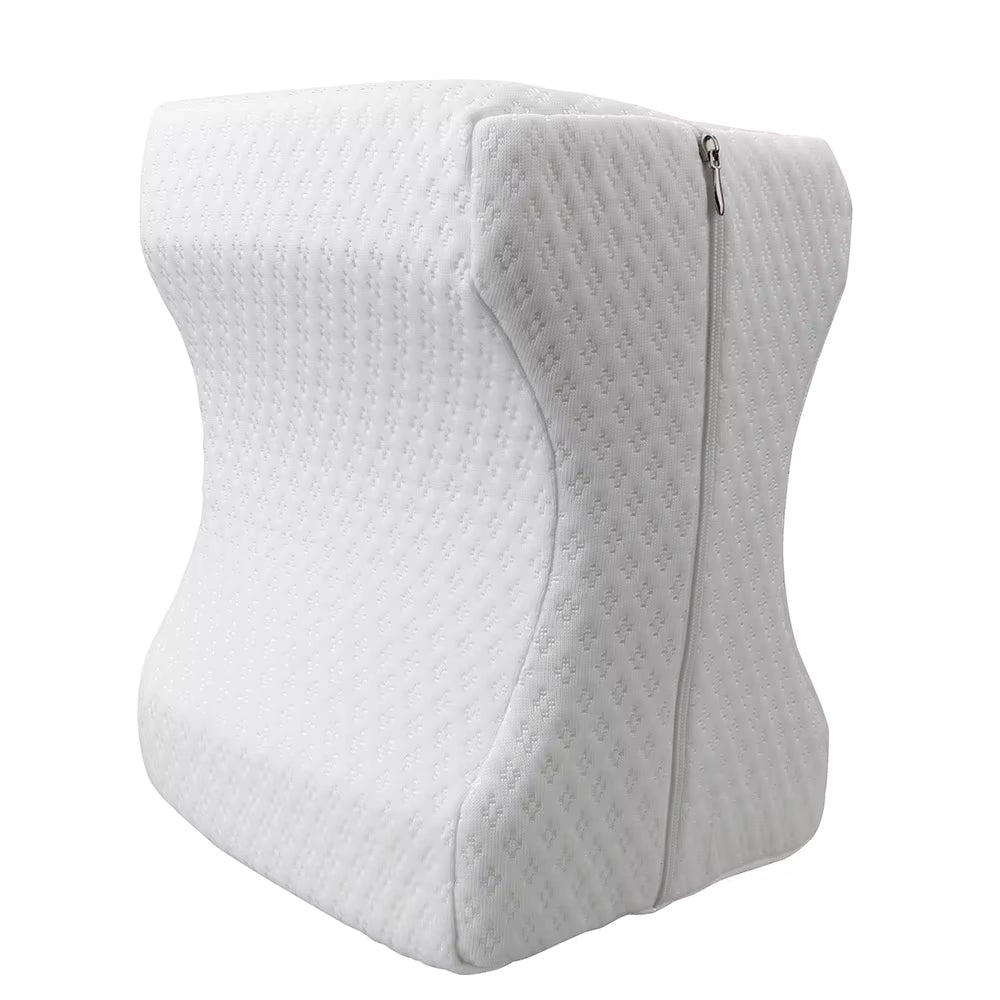 Memory Foam Knee Pillow Back Support Align Spine Pregnancy Body Pillows for Side Sleepers for Orthopedic Sciatica Back Leg Hip